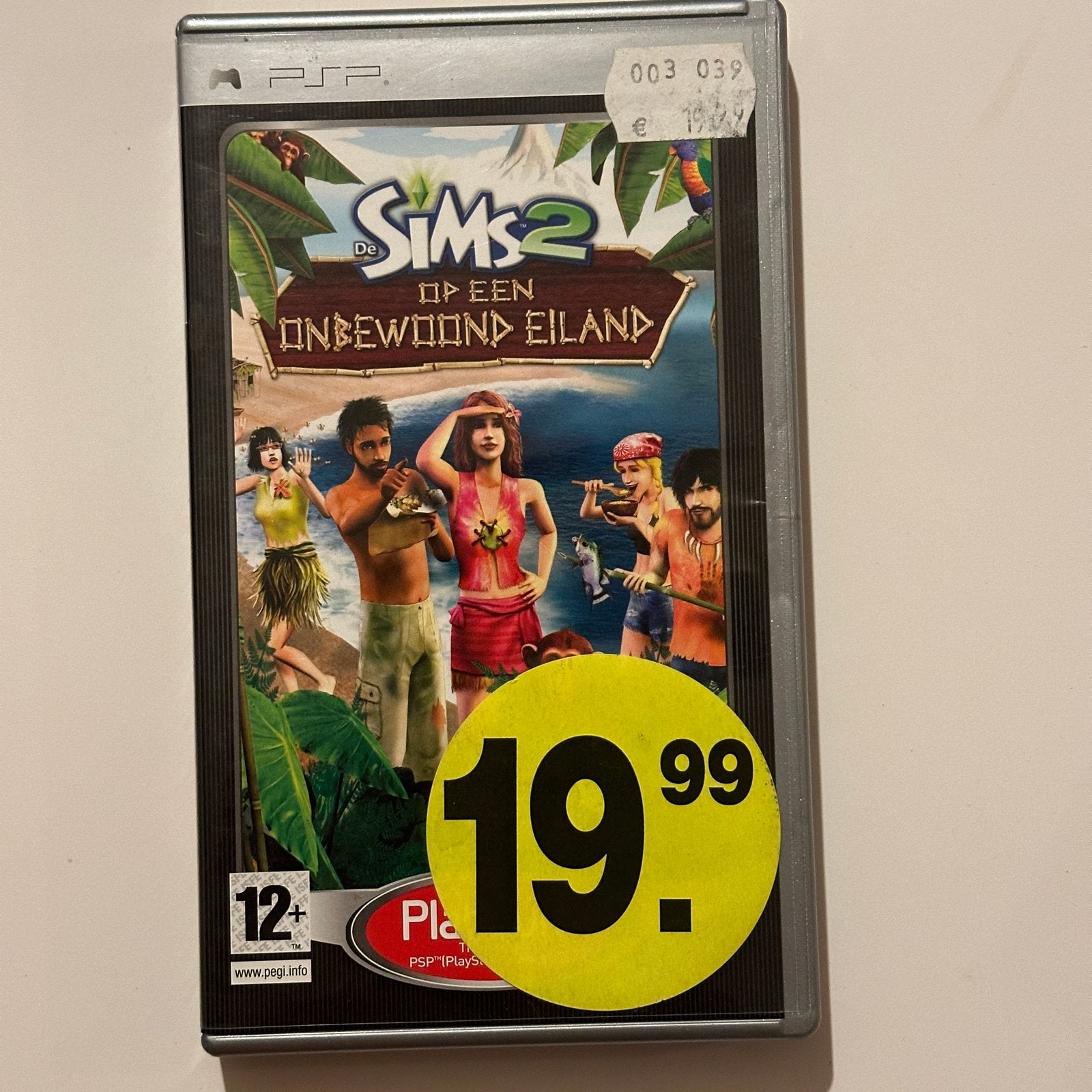 De Sims 2 Op een Onbewoond Eiland - PSP, Ophalen, Gebruikt
