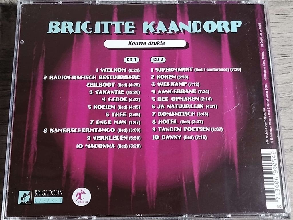 Brigitte Kaandorp - Kouwe Drukte [2 CD], Ophalen of Verzenden, Zo goed als nieuw