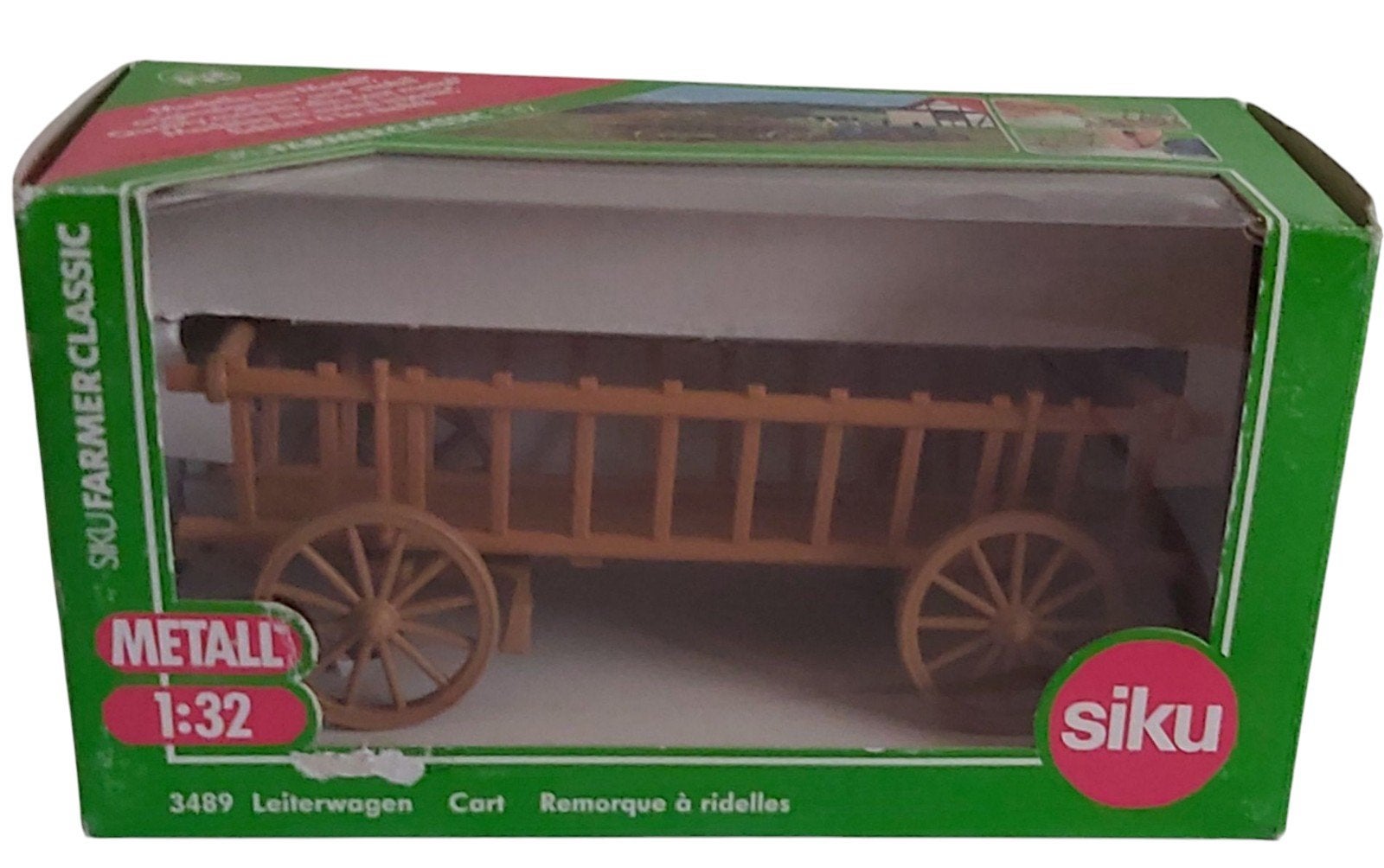 Siku Classic 3489 Aanhangwagen (Leiterwagen) 1:32 Nieuw, Ophalen of Verzenden, Nieuw, Tractor of Landbouw, SIKU