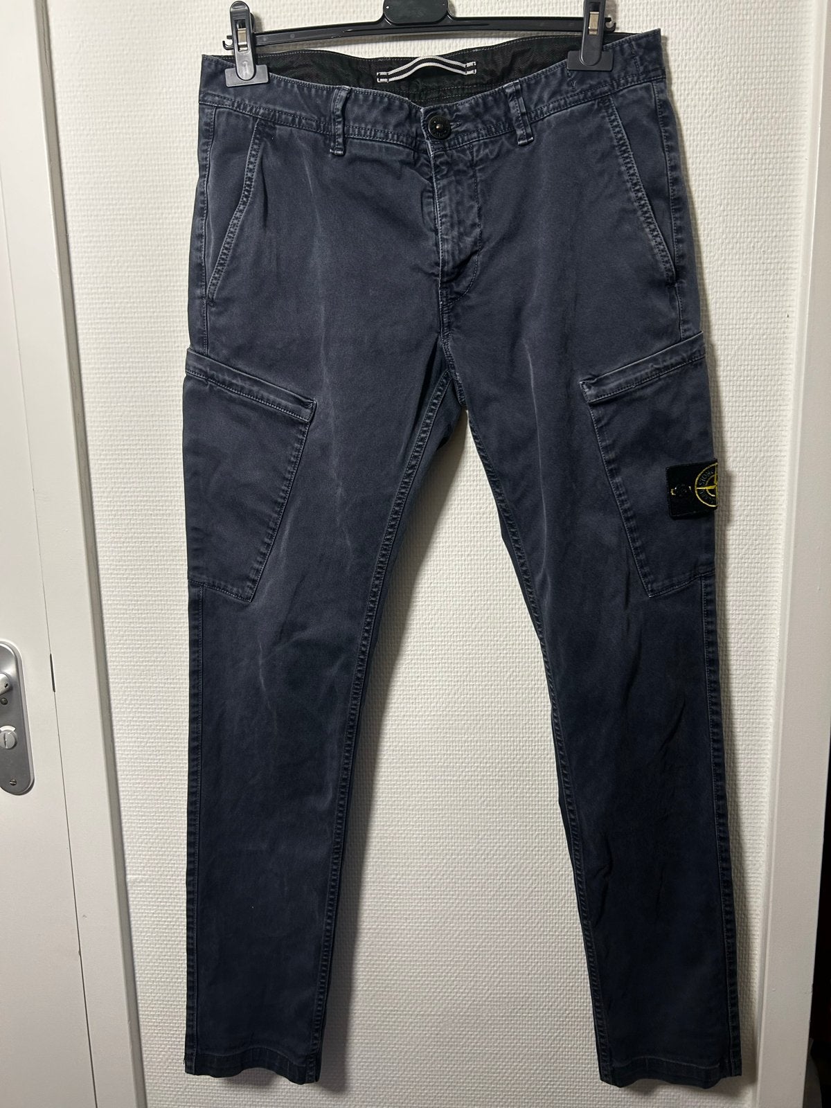 Stone Island Cargo Broek - Maat W32, Ophalen of Verzenden, Gedragen, Overige maten, Blauw