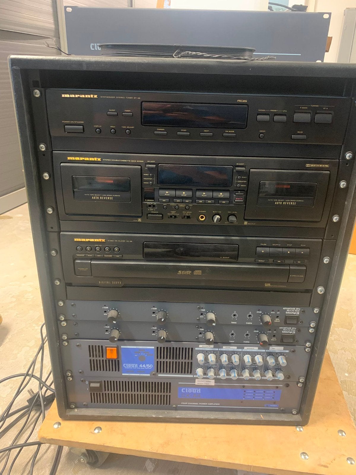 Marantz sterio toren met geluidmengpaneel (70x52x40 cm), Audio, Tv en Foto, Cd-spelers, Ophalen, Overige merken, Wisselaar
