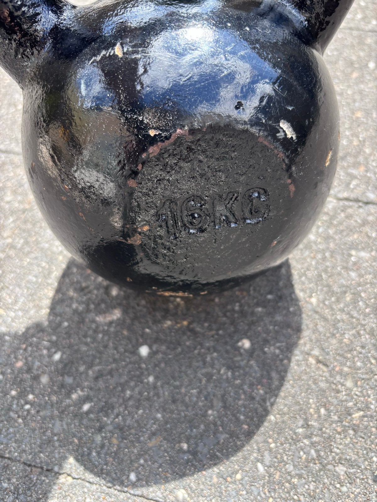 Kettlebell 16 kg, Ophalen, Gebruikt, Armen, Kettlebell