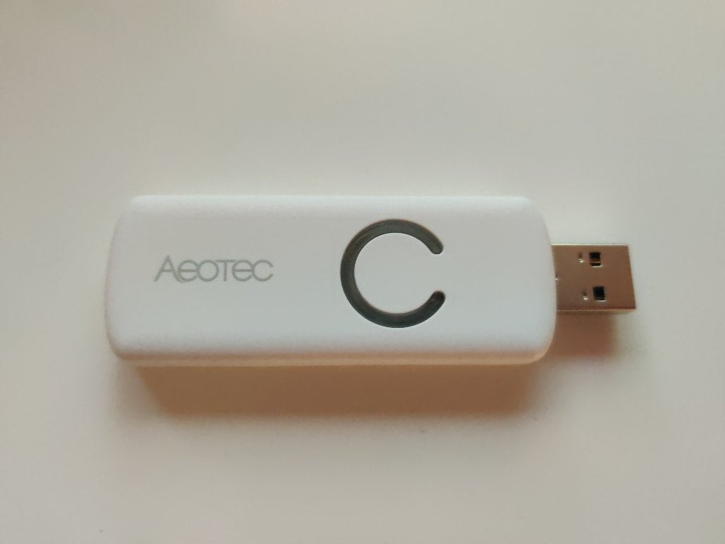 Aeotec Z-Wave stick, Ophalen of Verzenden, Zo goed als nieuw