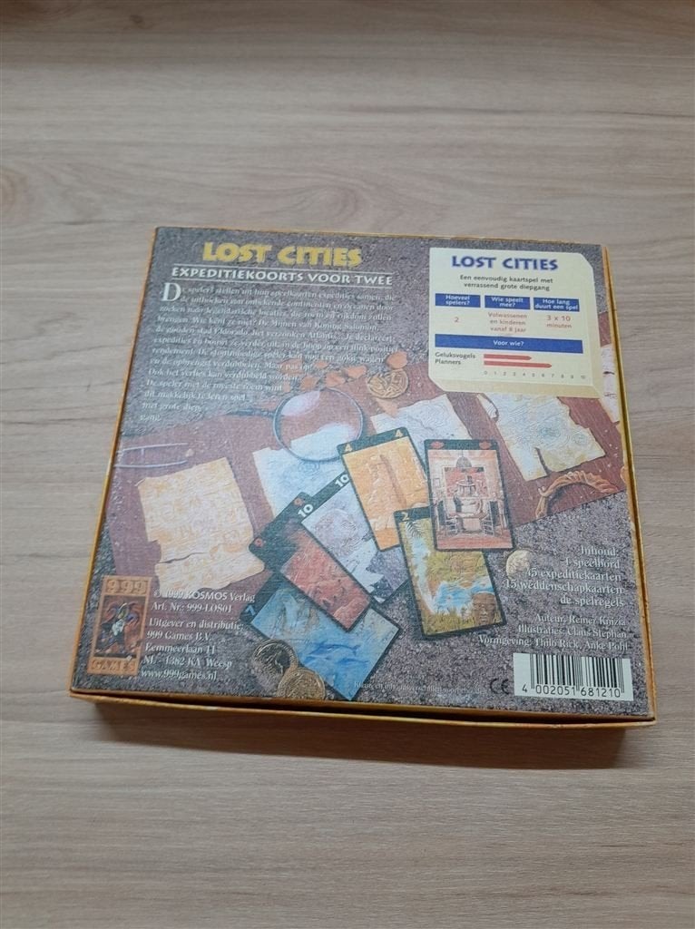 Lost Cities - 999 games - s3813, Verzenden, Zo goed als nieuw