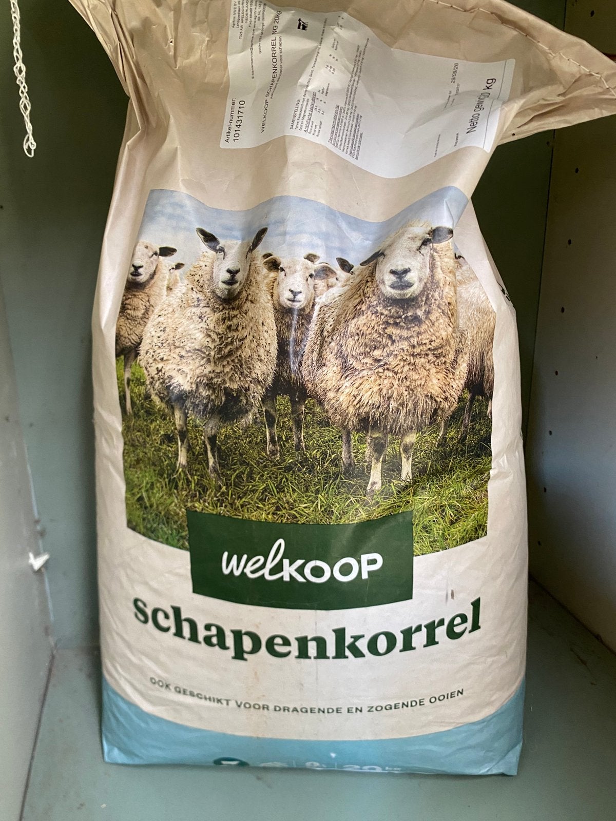 50 kilo schapenkorrel, Dieren en Toebehoren, Ophalen, Vee