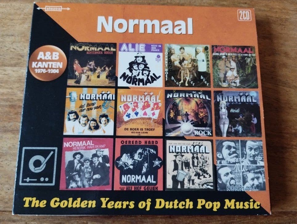 Normaal - The Golden Years of Dutch Pop Music (2CD), Pop, Ophalen of Verzenden, Zo goed als nieuw, Inclusief boekje