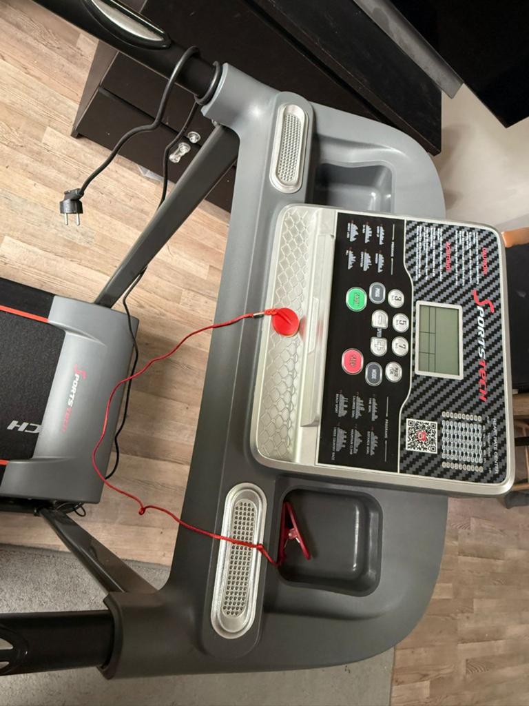 SportsTech Loopband F10 - Compact en Opvouwbaar, Gebruikt, Ophalen of Verzenden, Metaal, Loopband