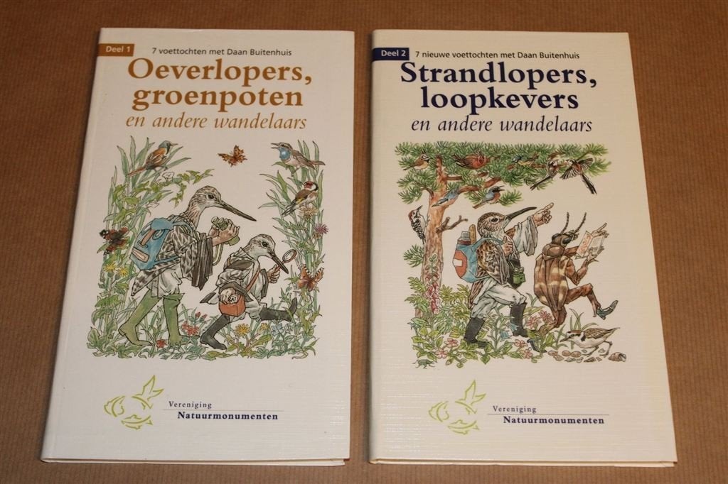 Oeverlopers, Strandlopers —Set Wandelgidsen Natuurmonumenten, Ophalen of Verzenden, Zo goed als nieuw, Bloemen, Planten en Bomen