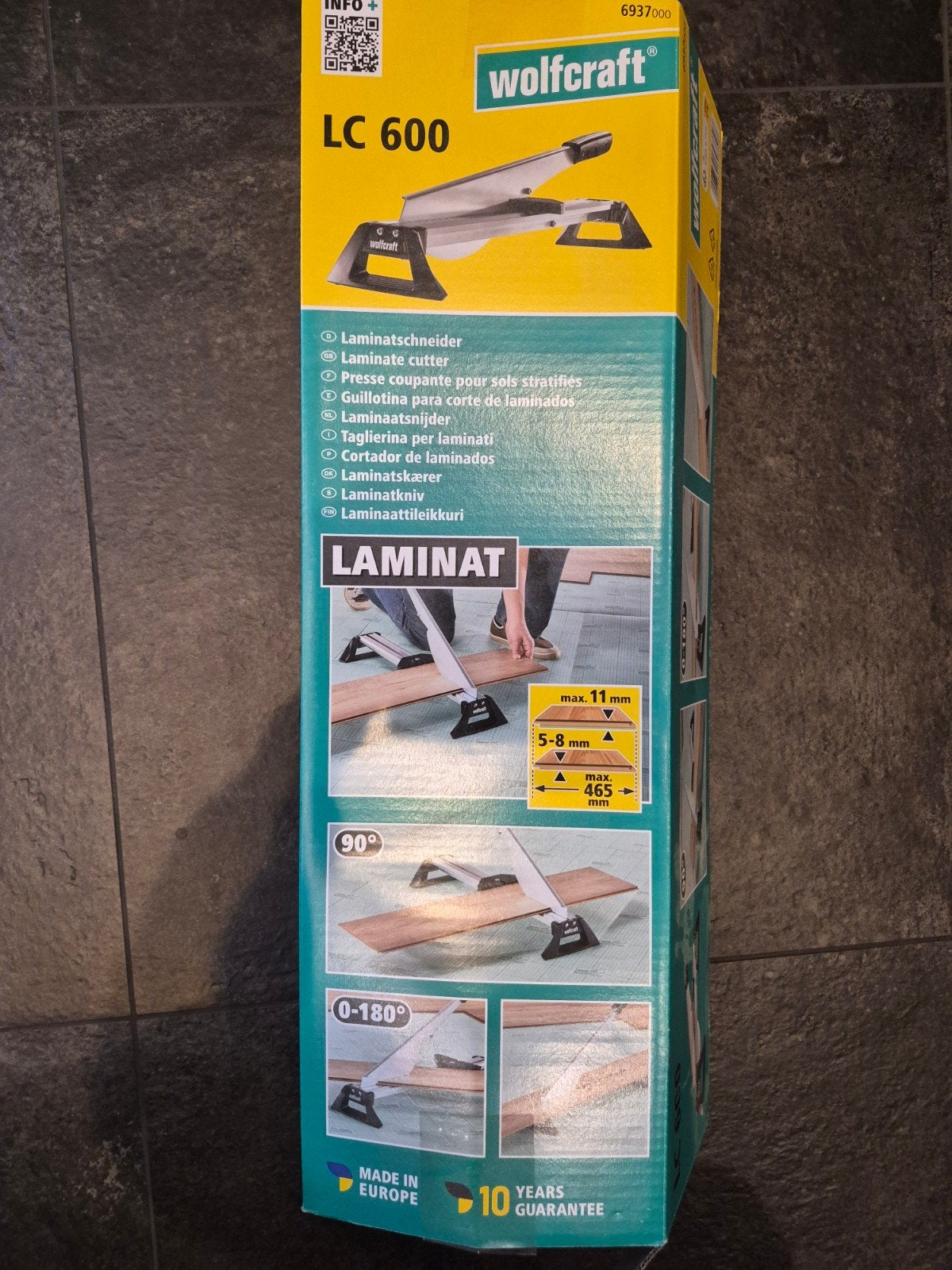 Wolfcraft LC 600 laminaatsnijder, Ophalen of Verzenden, Nieuw, Snijgereedschap, Overige merken