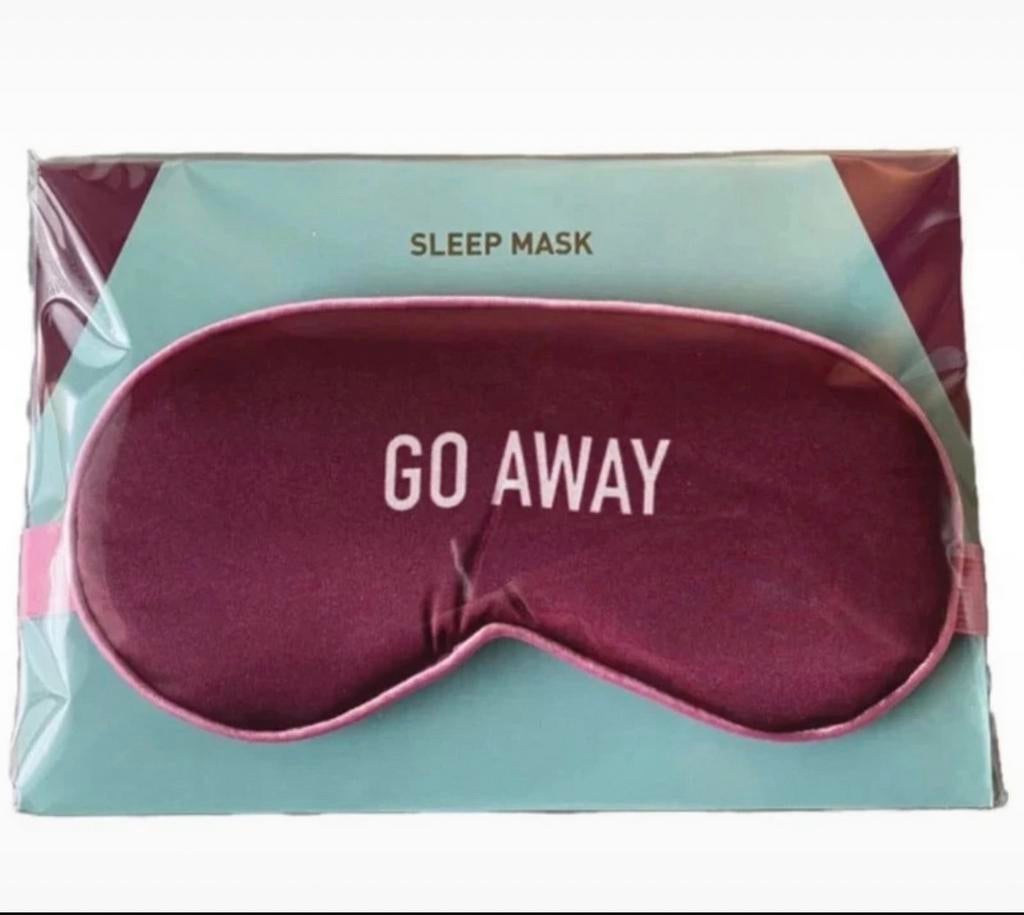 Slaapmasker Go away - Diva van Kunsthal Rotterdam, Ophalen of Verzenden, Nieuw