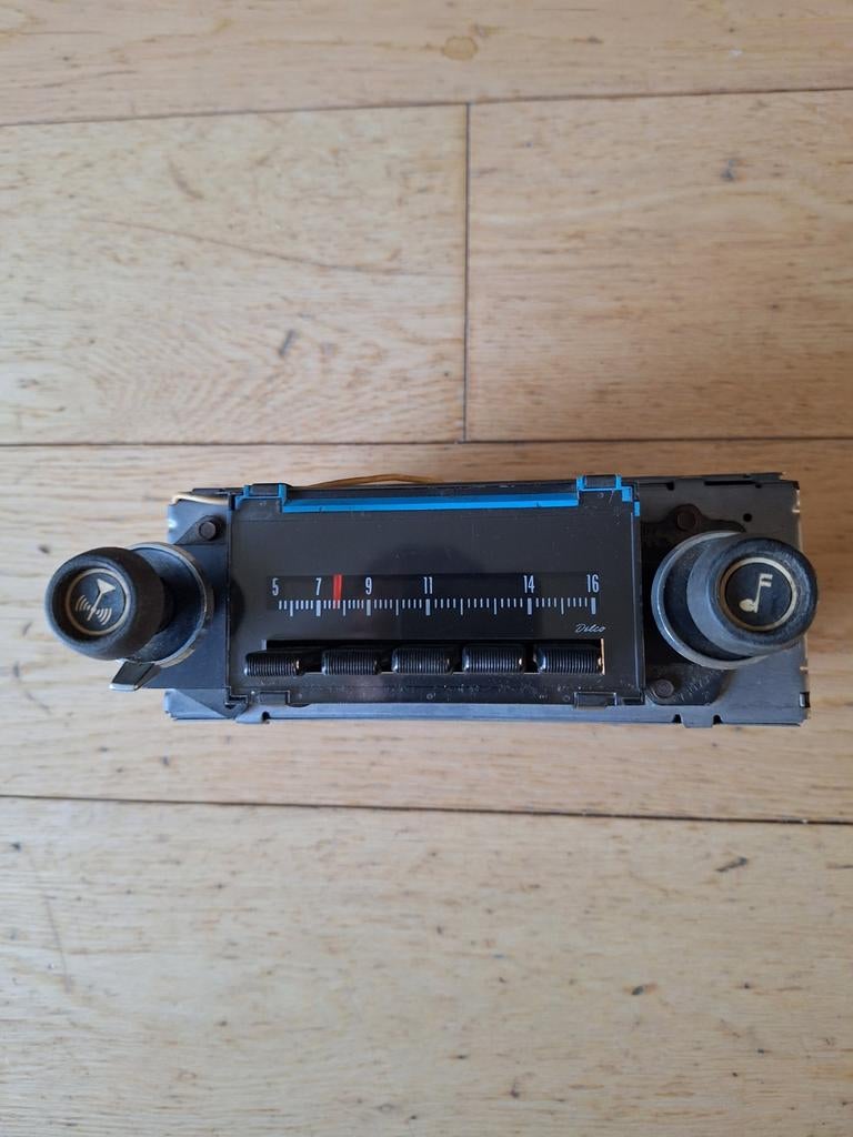Vintage Delco Autoradio - Klassieke Auto Radio, Ophalen of Verzenden, Gebruikt