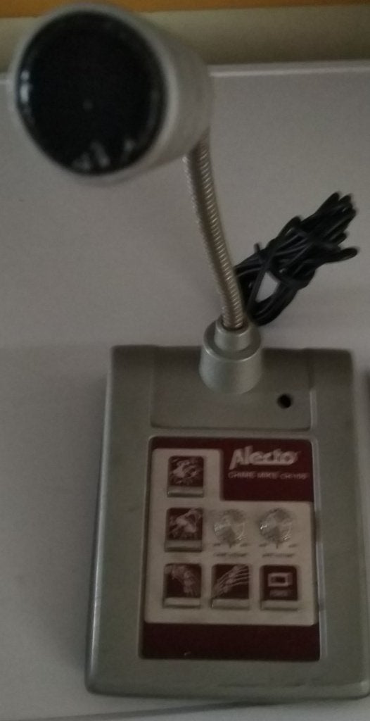Alecto CH-100 microfoon, Muziek en Instrumenten, Microfoons, Ophalen of Verzenden, Zo goed als nieuw, Overige typen