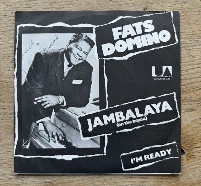 Fats Domino - Jambalaya, Cd's en Dvd's, Vinyl Singles, 7 inch, Single, Zo goed als nieuw, Pop