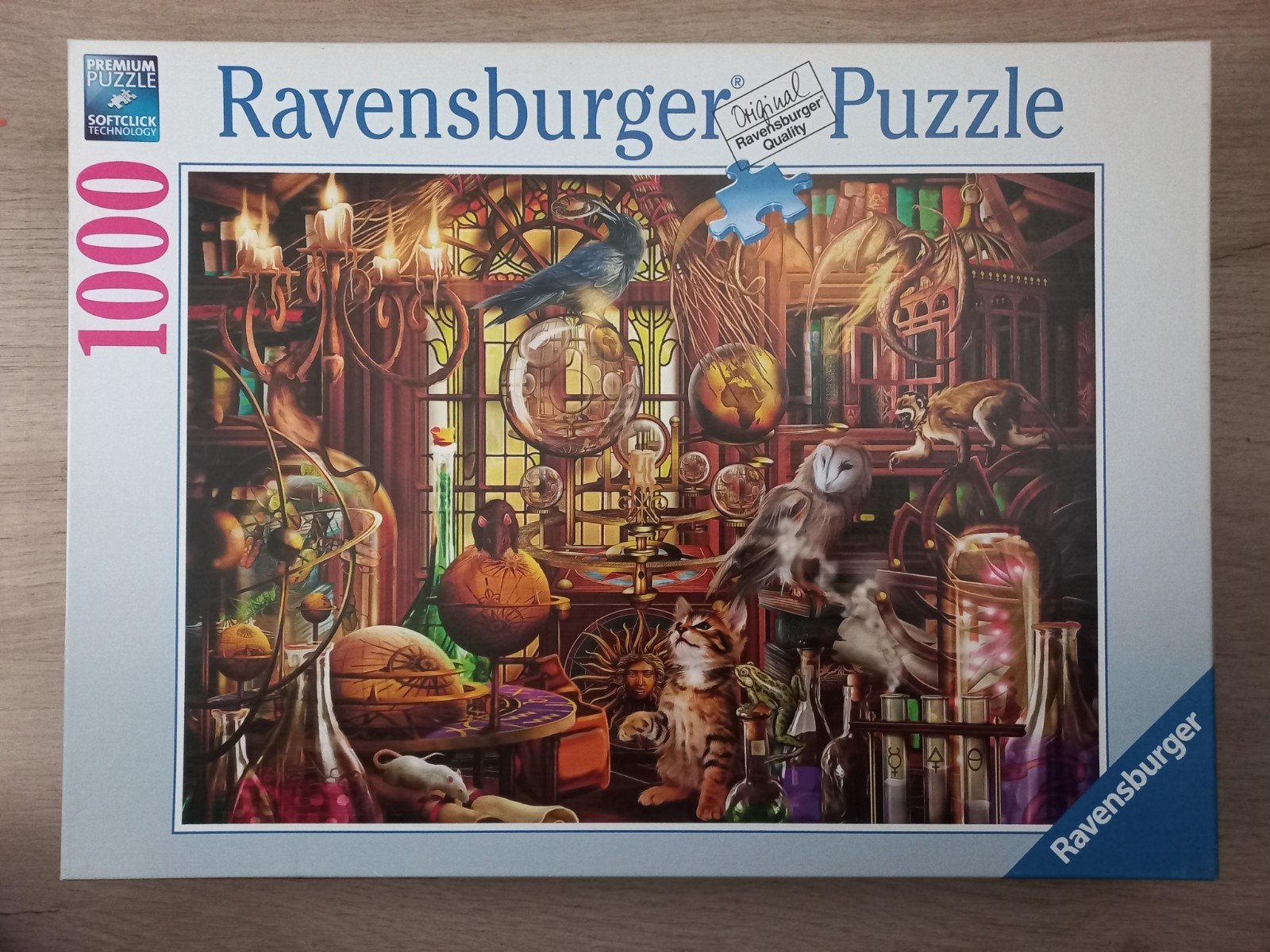 Ravensburger - Merlin's Laboratory, Ophalen of Verzenden, 500 t/m 1500 stukjes, Zo goed als nieuw