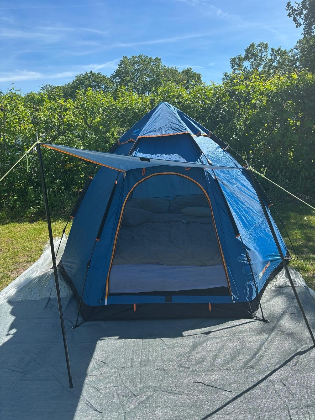 3 seconden tent deryan, Ophalen of Verzenden, Zo goed als nieuw, Tot en met 2