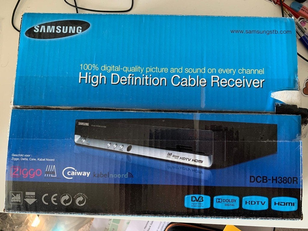 Samsung DCB-H380R Digitale HD-ontvanger, Ophalen of Verzenden, Zo goed als nieuw, Decoder