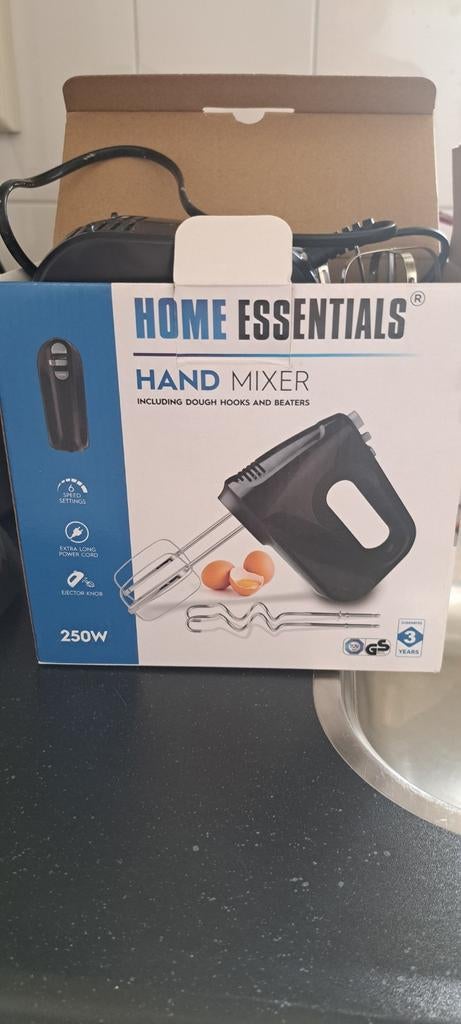 Hand mixer nieuw, Ophalen