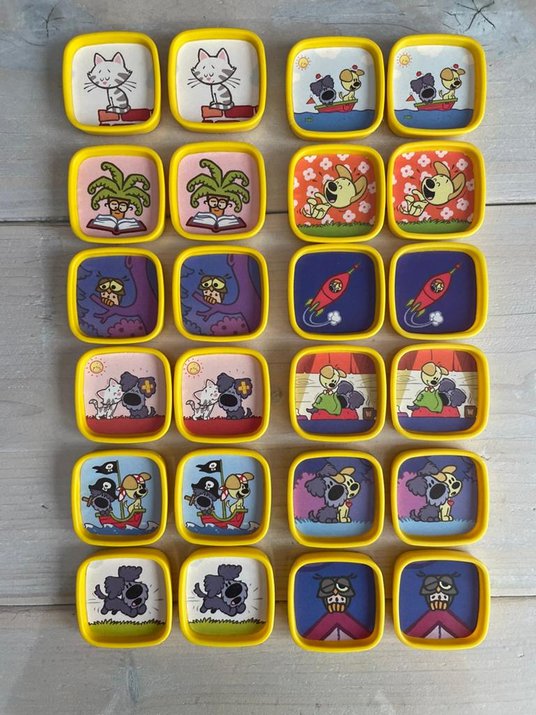 Leuk memoryspel van Woezel & Pip!, Ophalen of Verzenden, Zo goed als nieuw, Overige typen