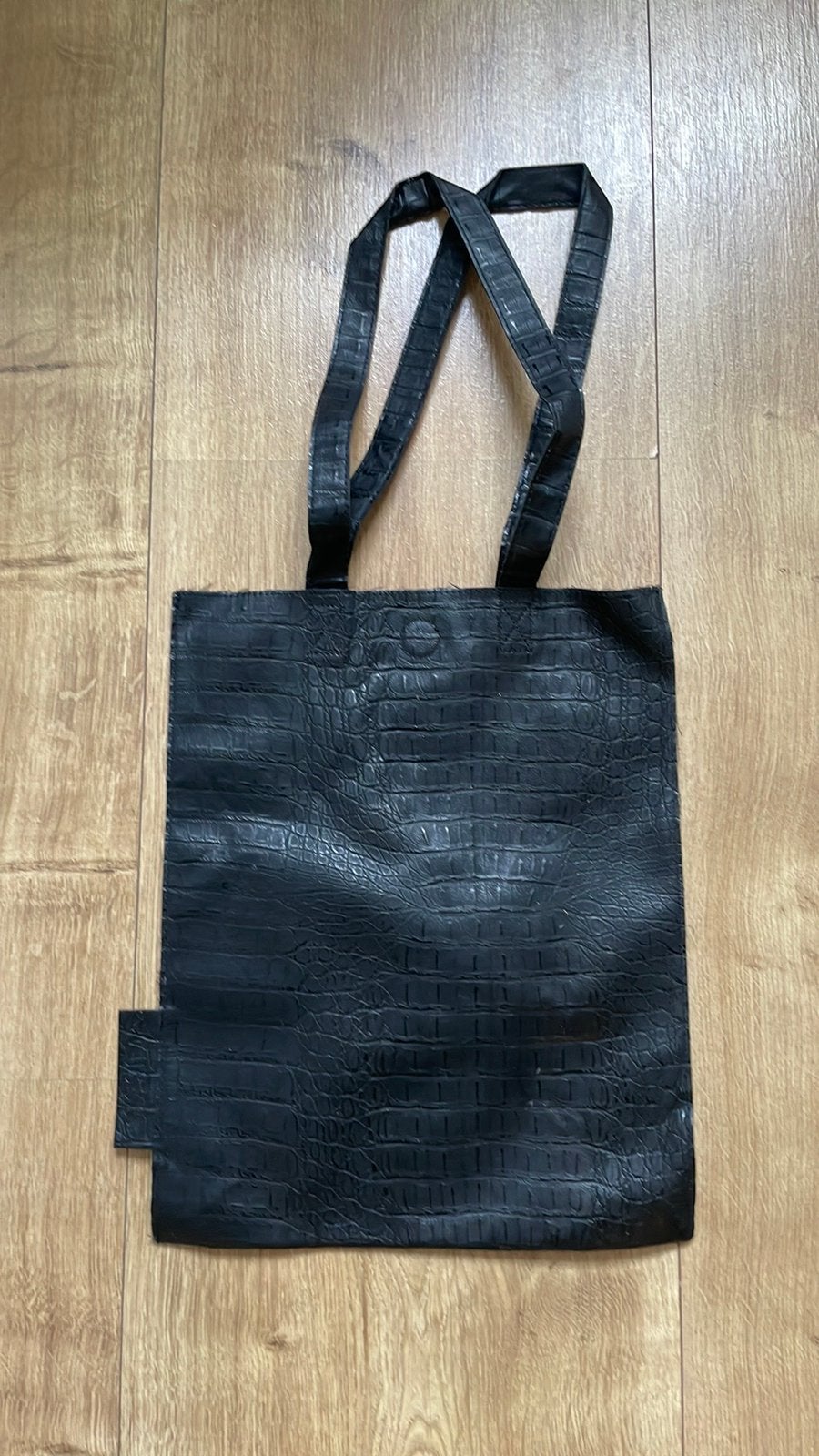 Zwarte tas Zusss shopper snakeprint, Sieraden, Tassen en Uiterlijk, Tassen | Damestassen, Ophalen of Verzenden, Zo goed als nieuw