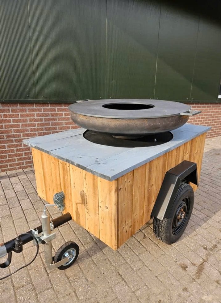 Ofyr barbecue aanhanger te huur, Ophalen, Overige