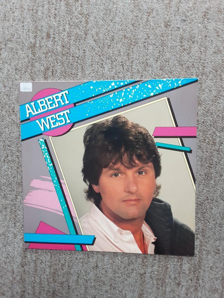 vinyl lp Albert West albert west, Cd's en Dvd's, Vinyl | Pop, Gebruikt, Originele persing, 1980 - 1989, Ophalen of Verzenden