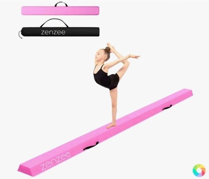 Zenzee Turnbalk - 240 cm - Roze - Inclusief draagtas, Ophalen of Verzenden, Nieuw