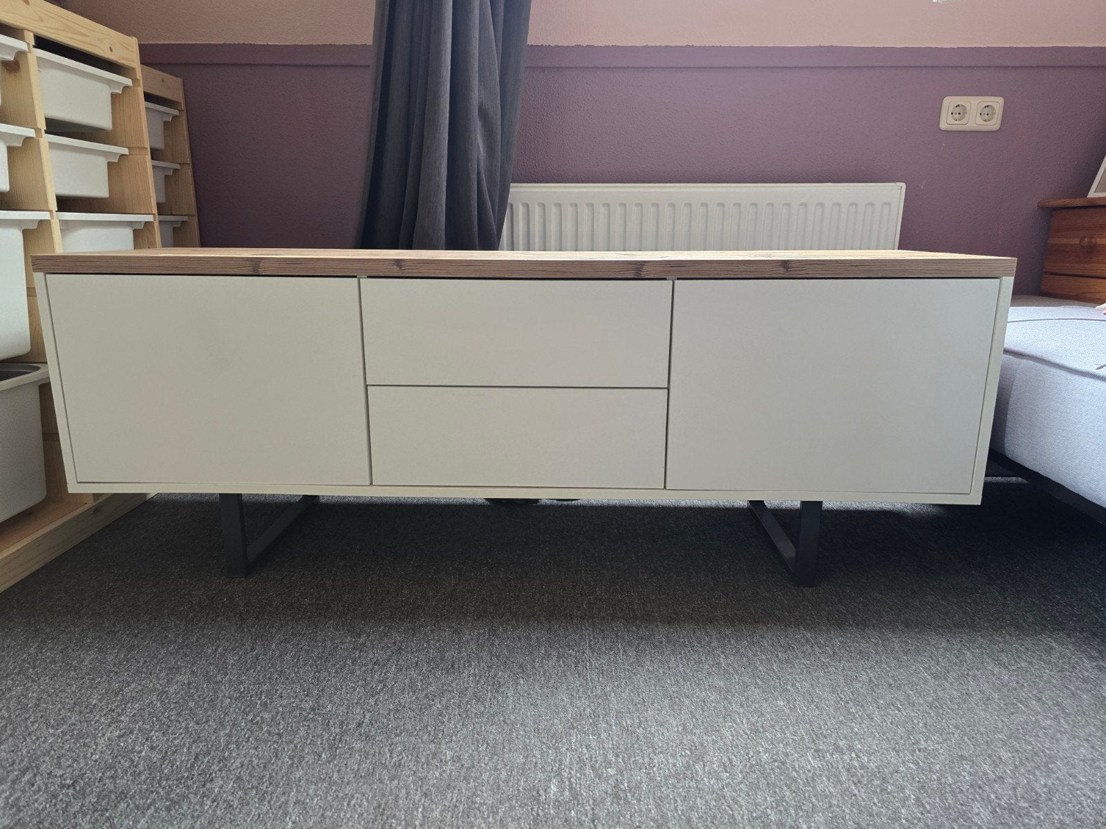 tv meubel dressoir 38 x 138 x 51 cm hoog, Huis en Inrichting, Kasten | Dressoirs, Ophalen, 100 tot 150 cm, Zo goed als nieuw, 25 tot 50 cm