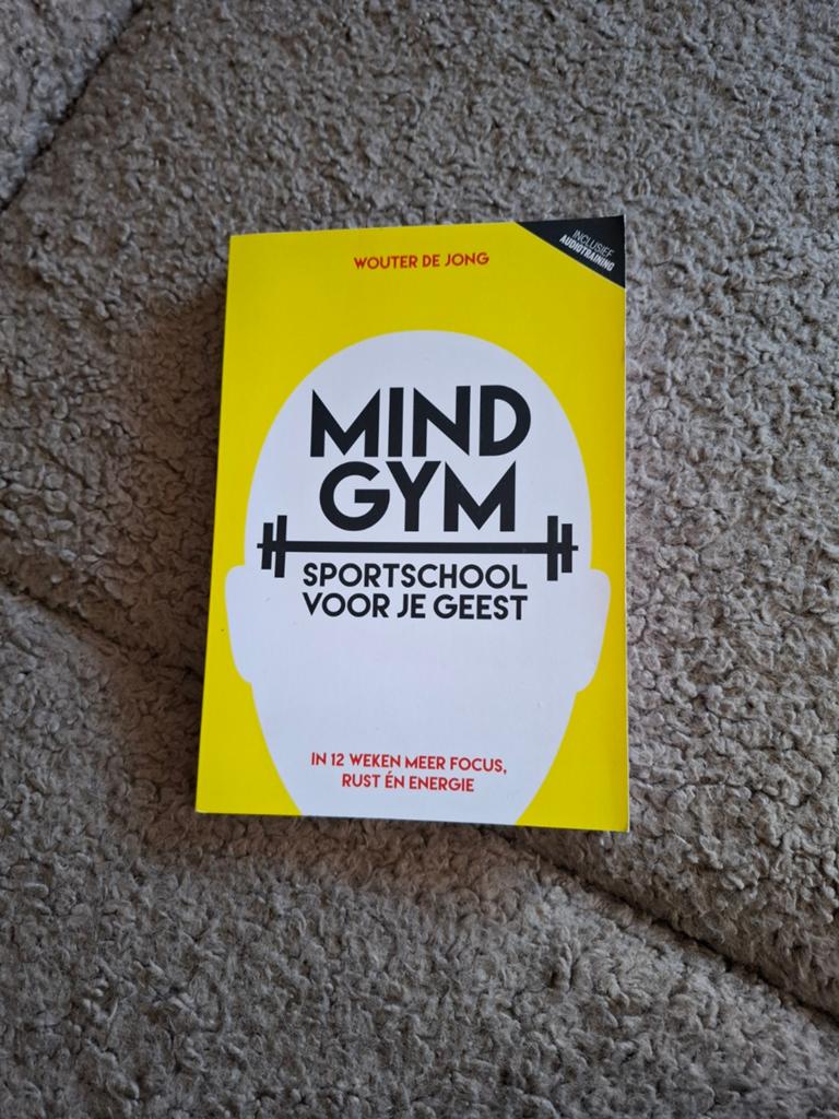 Wouter de Jong - Mindgym, sportschool voor je geest, Boeken, Ophalen of Verzenden, Zo goed als nieuw, Wouter de Jong