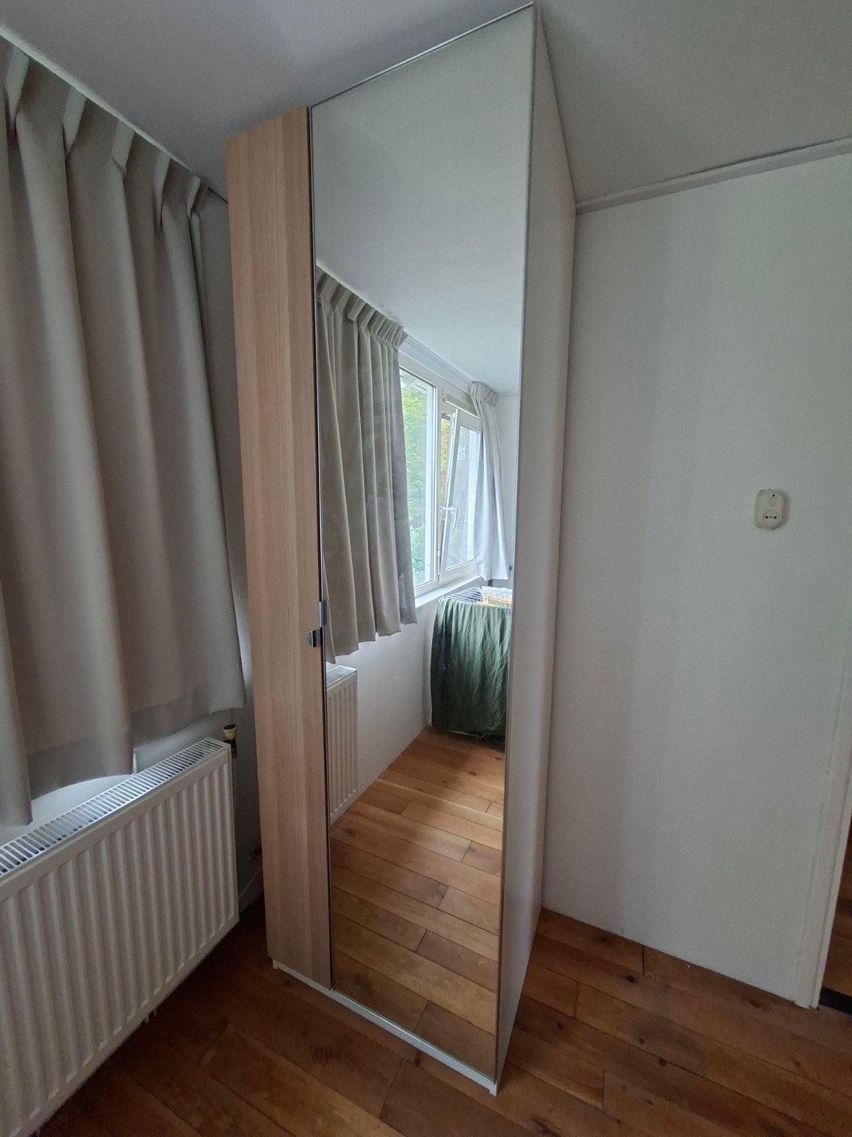 Kledingkast PAX IKEA met spiegeldeur, Huis en Inrichting, Ophalen, 50 tot 75 cm, 50 tot 100 cm, 200 cm of meer