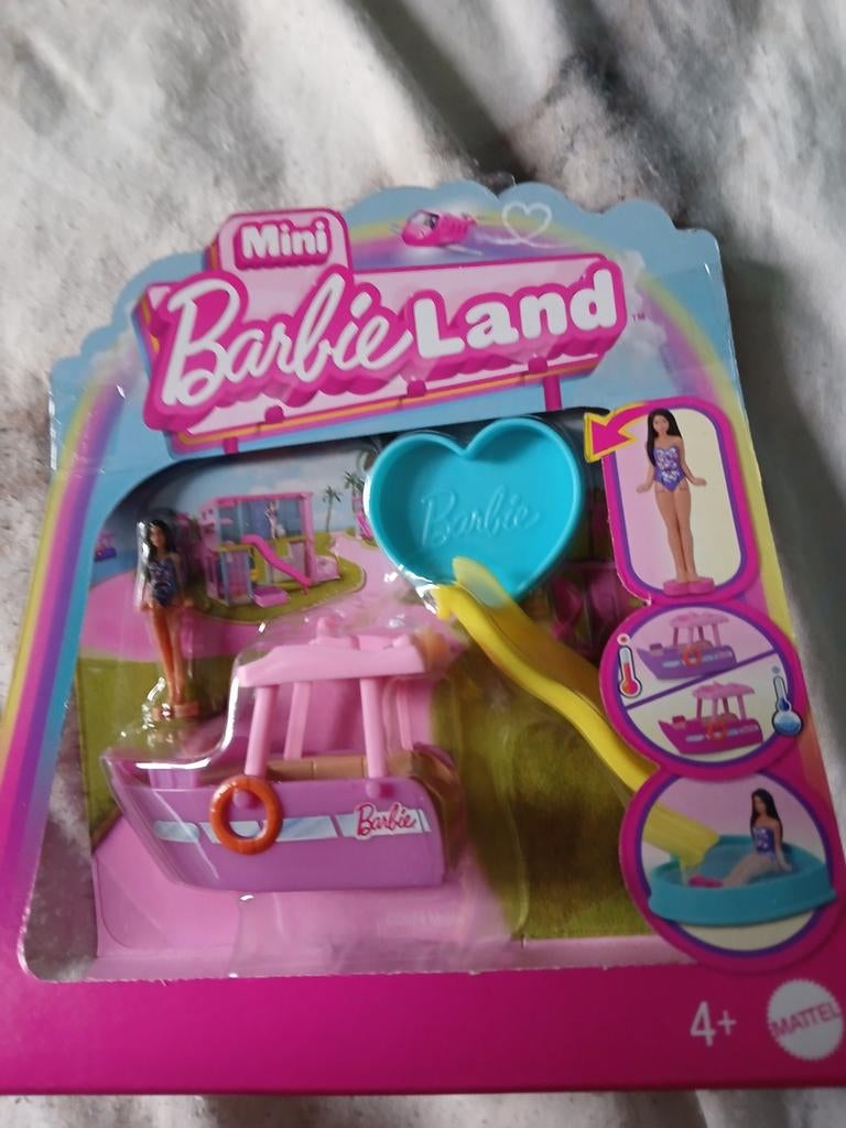 Mini barbieland boot., Ophalen of Verzenden, Nieuw, Barbie
