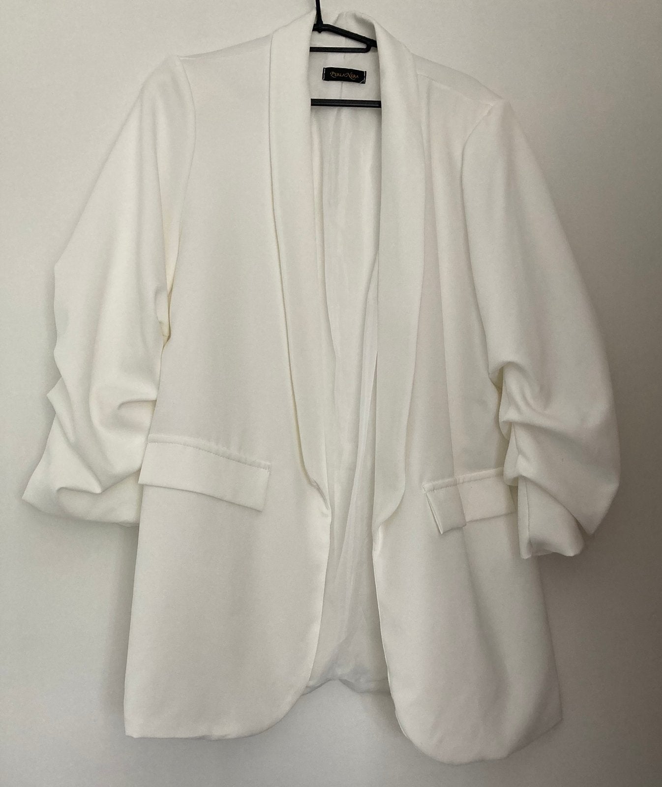 Perla Nera colbert wit ecru XL, Ophalen of Verzenden, Zo goed als nieuw, Maat 42/44 (L), Wit