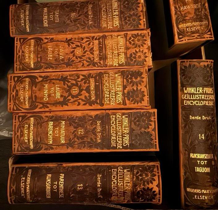 Complete Winkler Prins Encyclopaedie, derde druk, Boeken, Encyclopedieën, Ophalen, Gelezen, Algemeen, Los deel
