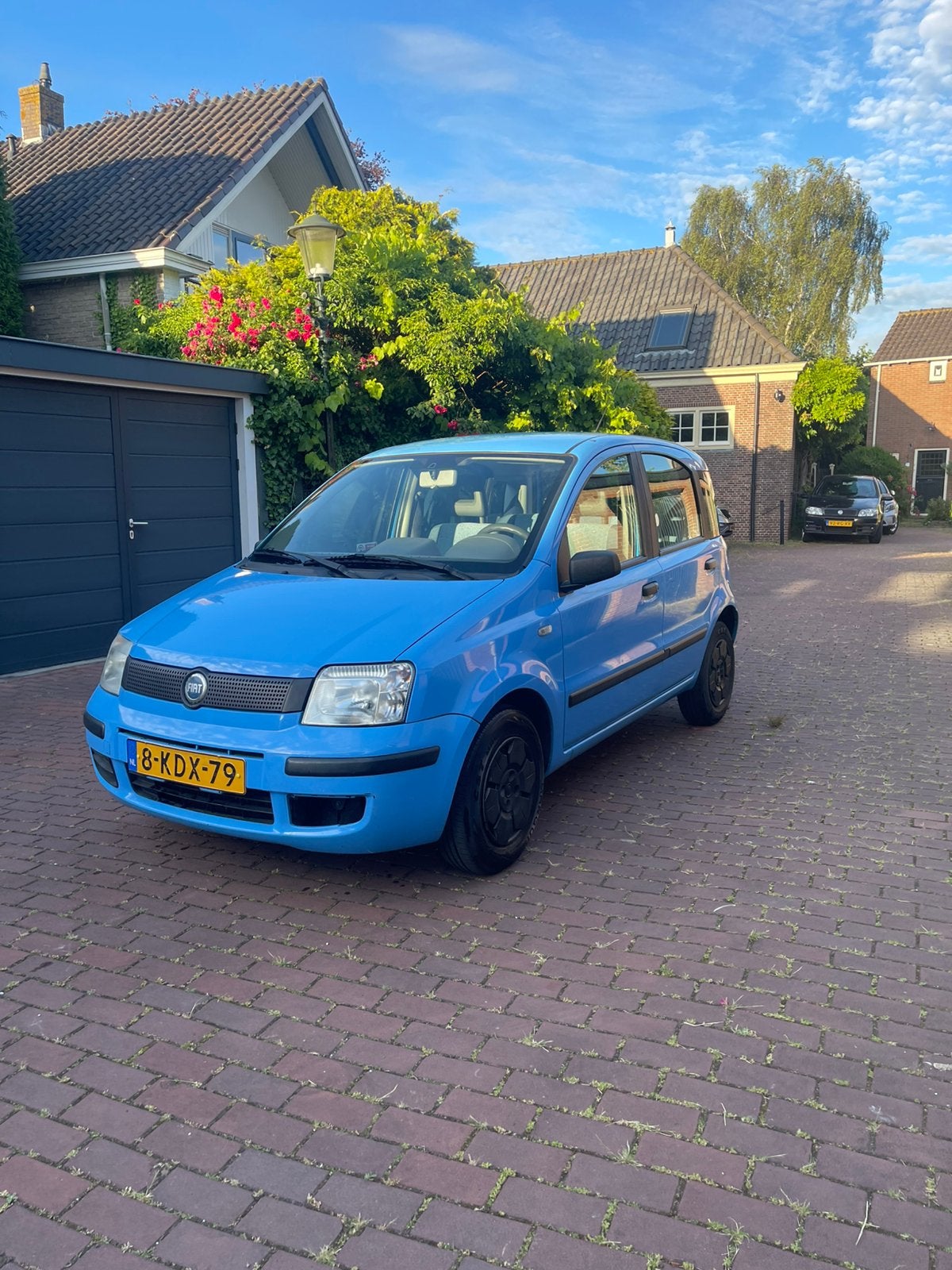 Fiat Panda 1.1 2005 Blauw, Auto's, Fiat, Voorwielaandrijving, Euro 5, Stof, 54 pk