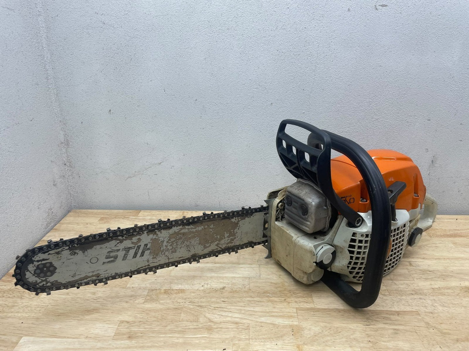 Stihl MS 291 Kettingzaag - Perfecte staat, recent onderhoud, Stihl, Gebruikt, 70 mm of meer, Kettingzaag