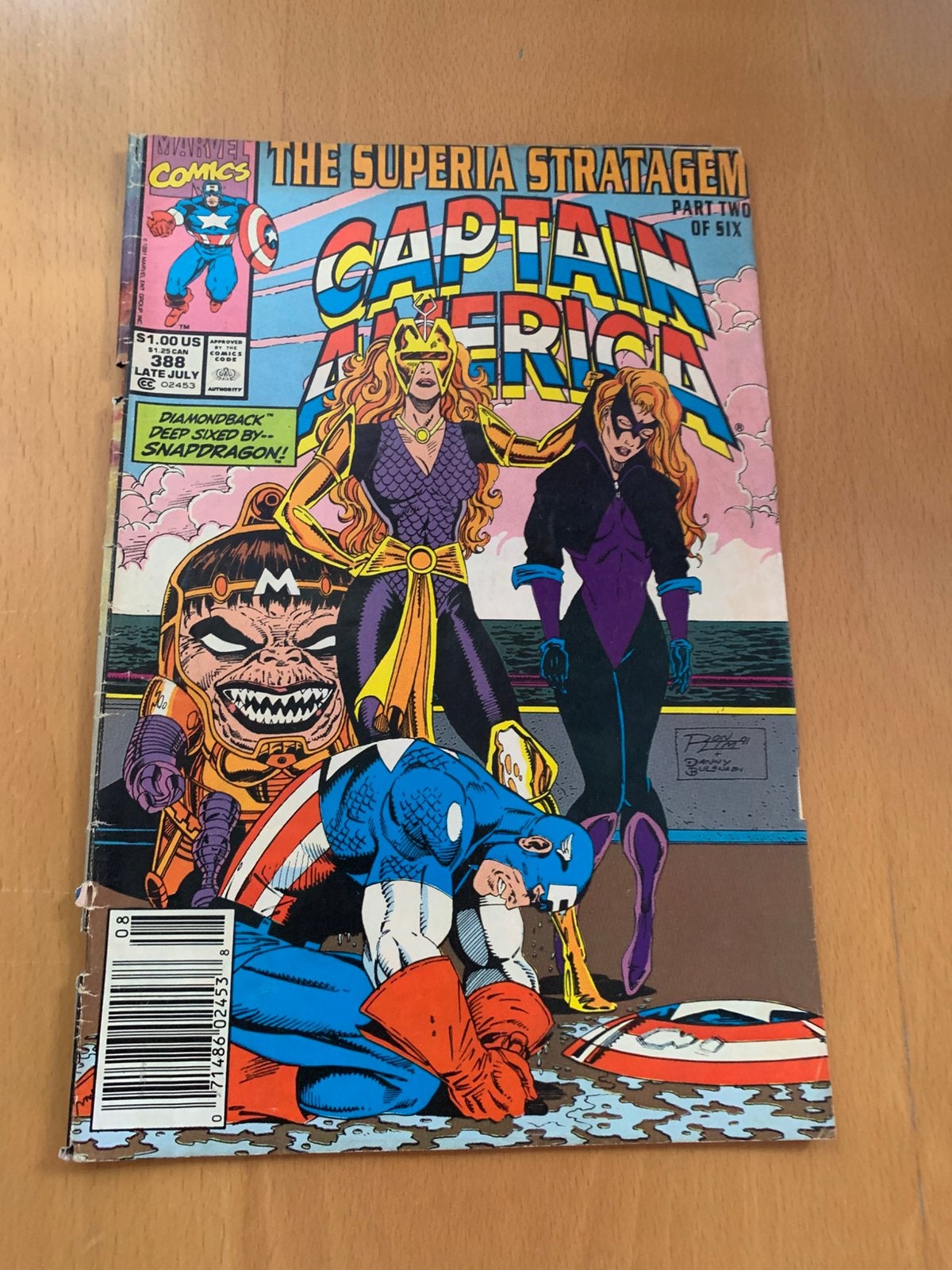 Captain America, Eén comic, Ophalen of Verzenden, Zo goed als nieuw, Amerika
