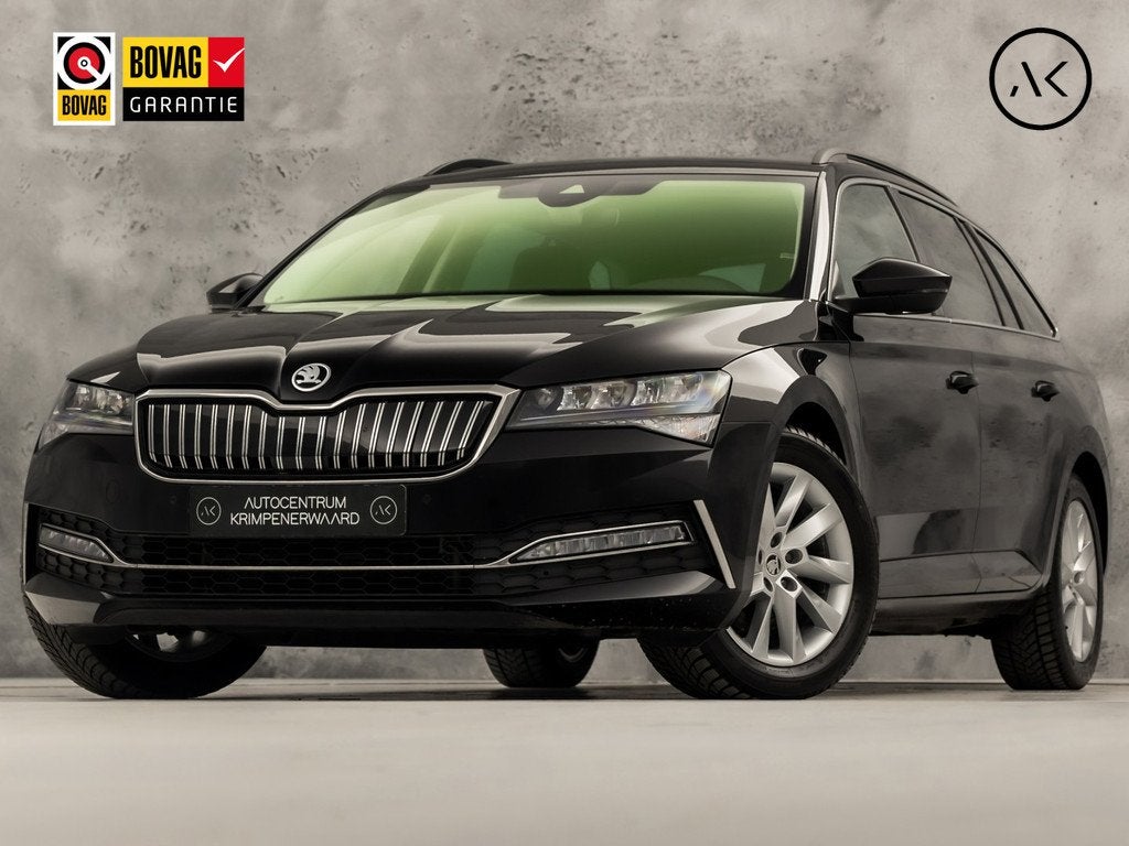 Skoda Superb Combi 1.4 TSI iV Sport 218Pk Automaat (VIRTUAL, Auto's, Skoda, Bedrijf, Te koop, Superb, ABS, Achteruitrijcamera