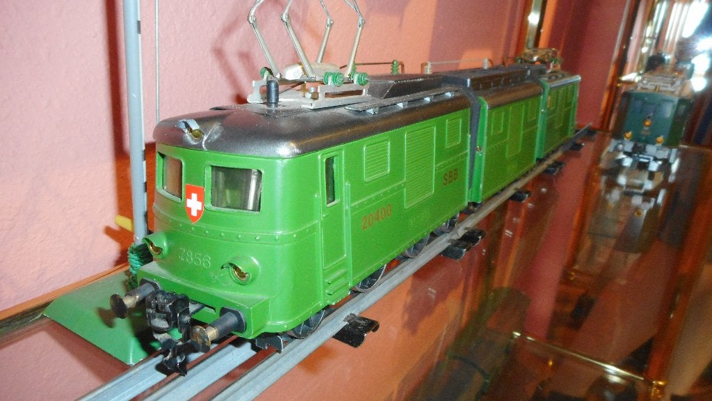 Spoor 0 :RESAL SBB metalen 3 delige eloc Ae 6/10 ,2 motoren, Overige merken, Ophalen of Verzenden, Zo goed als nieuw, Analoog