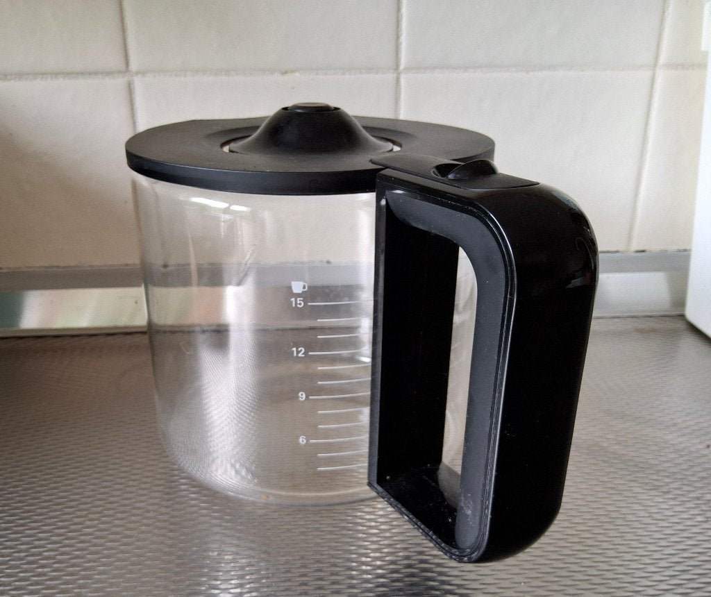 Glazen koffiekan voor Siemens sensor for senses, Ophalen of Verzenden, Zo goed als nieuw, Meerkleurig, Overige merken