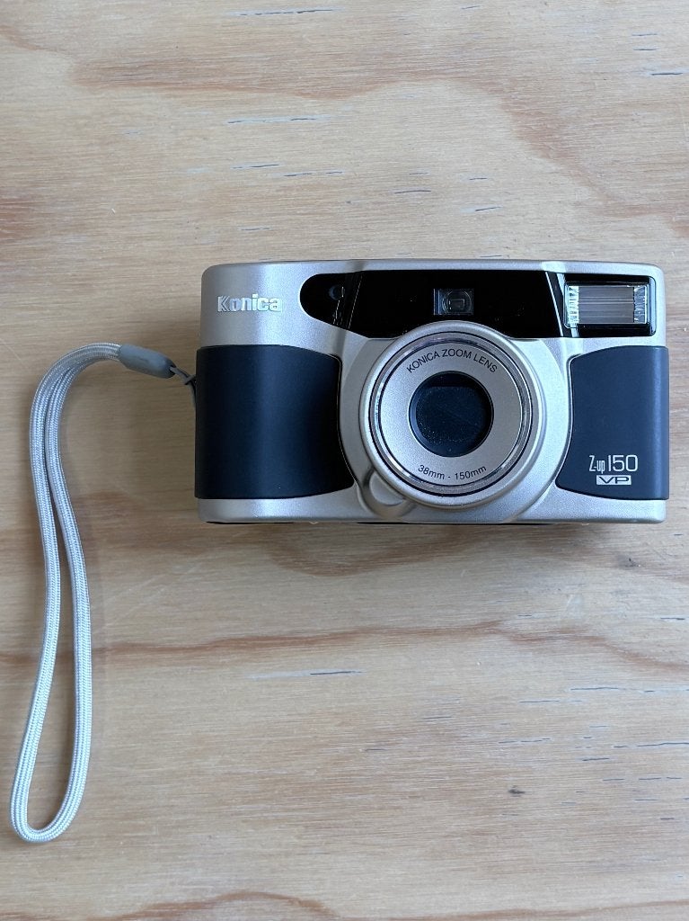 Konica Z-Up 150 VP 35mm Film Camera, Ophalen, Gebruikt, Compact, Konica