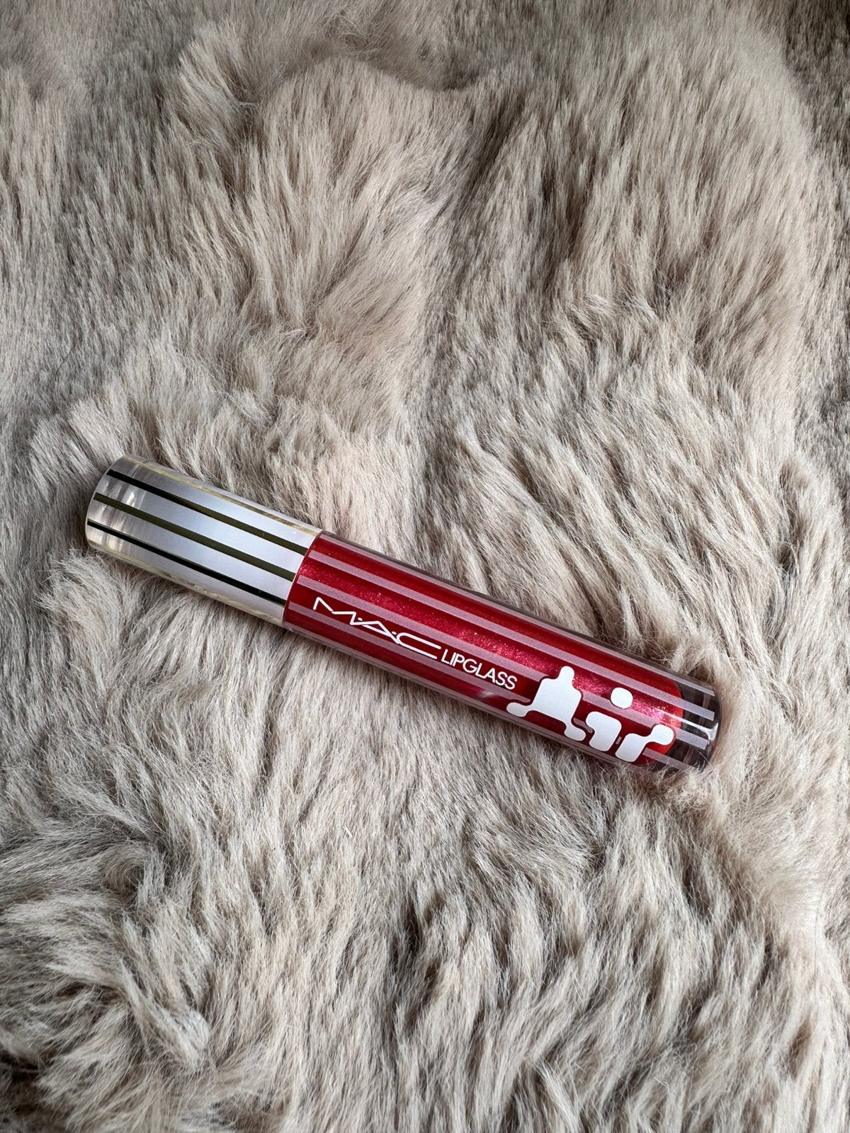 MAC lipglass kleur Sweet Stuff, Ophalen of Verzenden, Zo goed als nieuw, Lippen