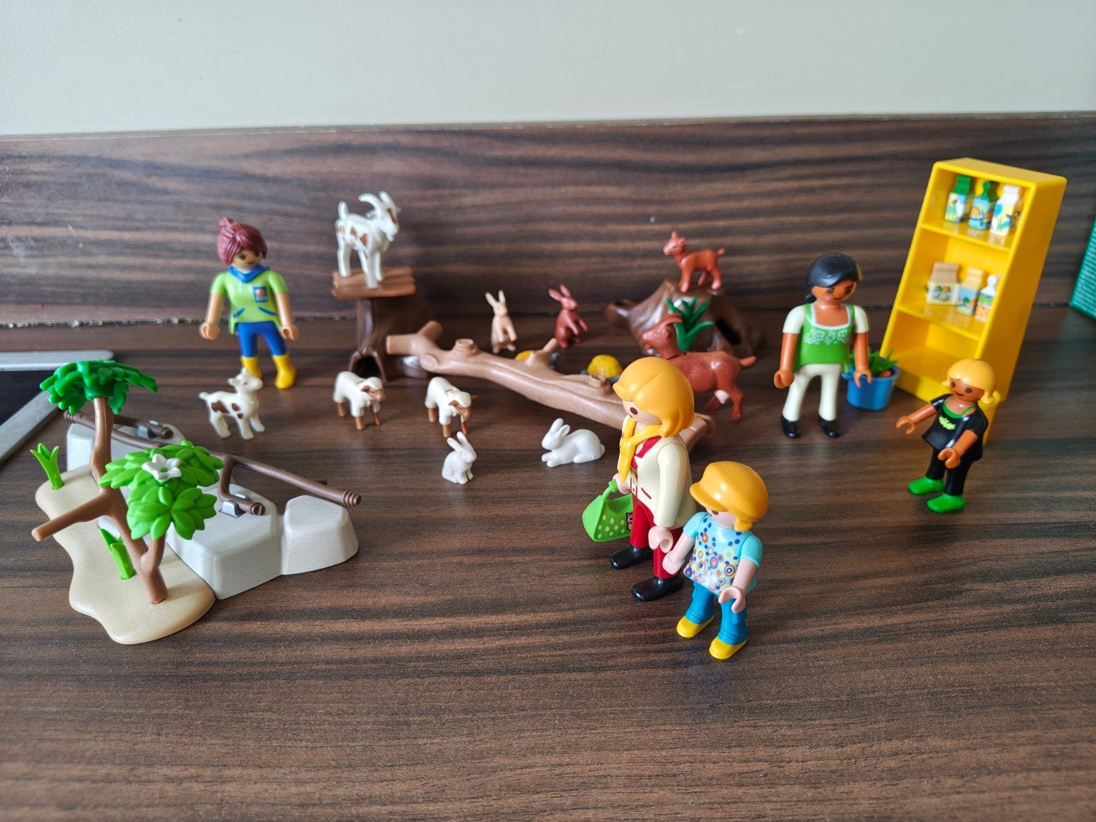 Playmobil samengestelde kinderboerderij, Kinderen en Baby's, Speelgoed | Playmobil, Ophalen of Verzenden, Zo goed als nieuw, Complete set