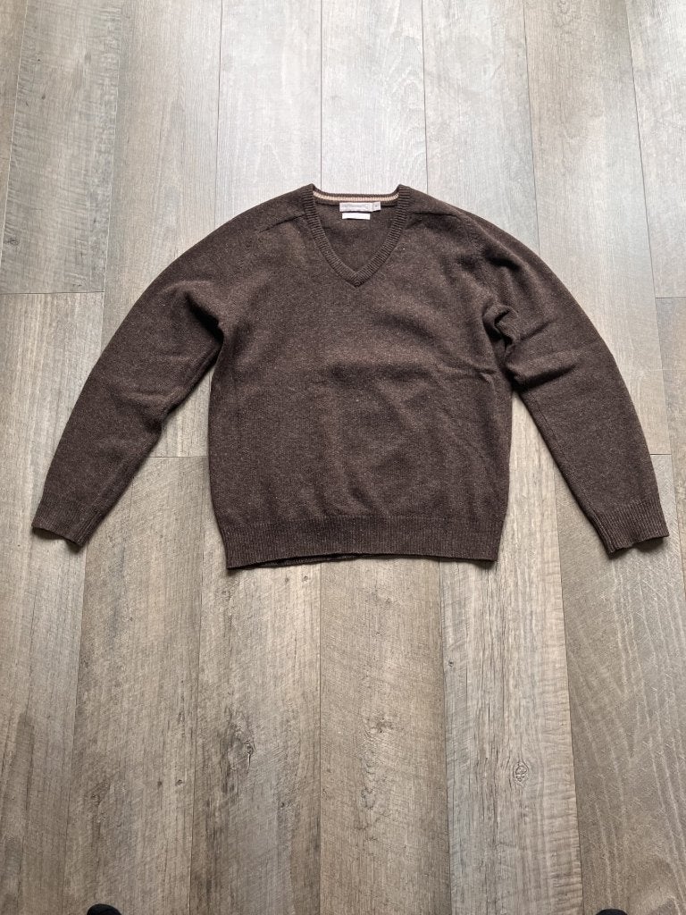 De Bijenkorf sweater bruin maat M (100% lamswol), Bruin, Ophalen of Verzenden, Zo goed als nieuw, De Bijenkorf