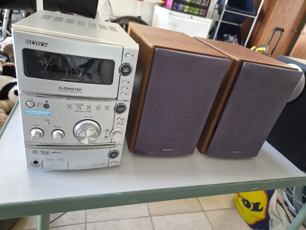 Stereoset Sony, Ophalen, Microset, Cassettedeck, Zo goed als nieuw