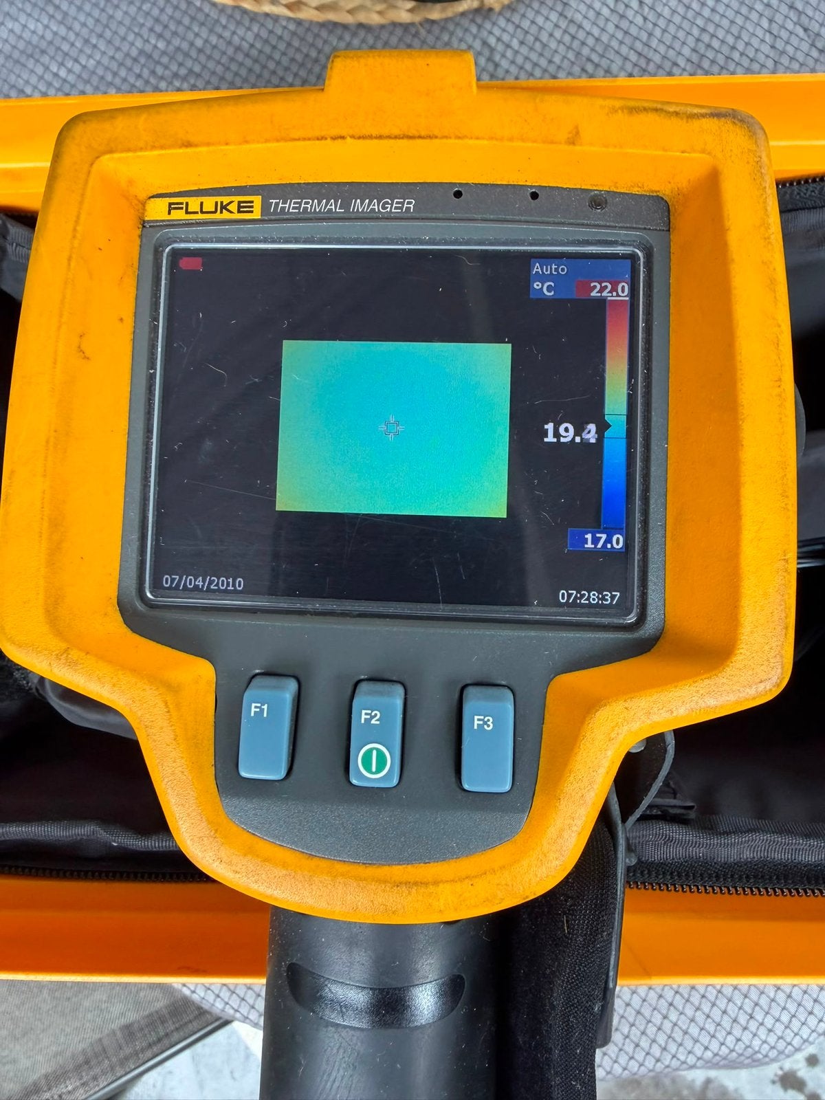 Fluke Ti25 professionele warmtebeeldcamera (Thermal Imager), Ophalen, Zo goed als nieuw, Temperatuur