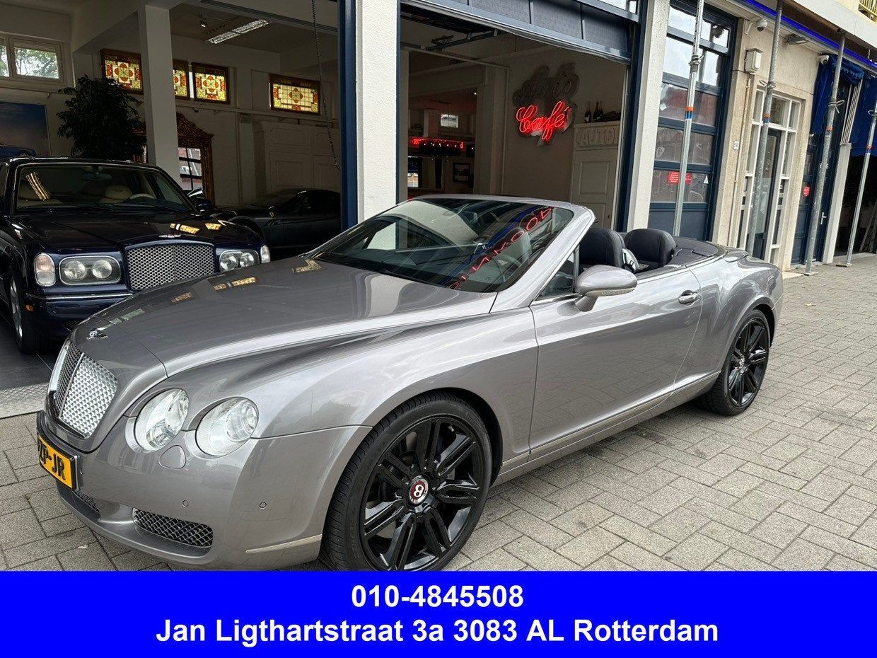 Bentley Continental GTC 6.0 W12 ORIGINEEL NL AUTO. NIEUWE VE, Auto's, Bentley, Automaat, Gebruikt, 4 stoelen, Bedrijf