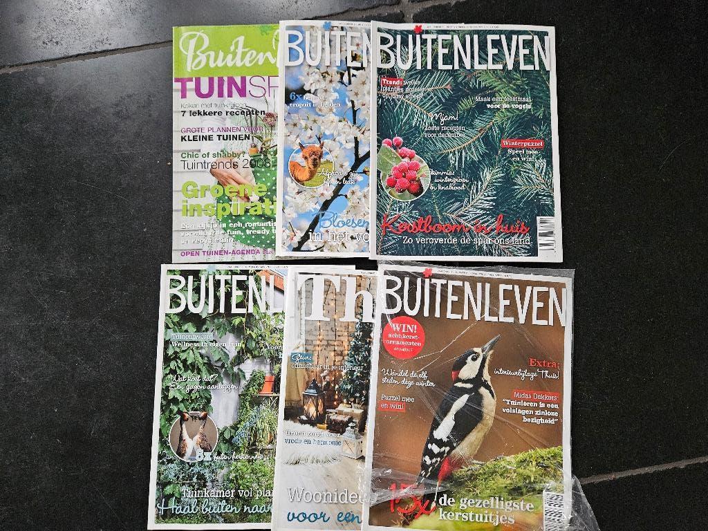 Buitenlevens 2020 en 2015, Boeken, Ophalen of Verzenden, Zo goed als nieuw, Interieur en Design