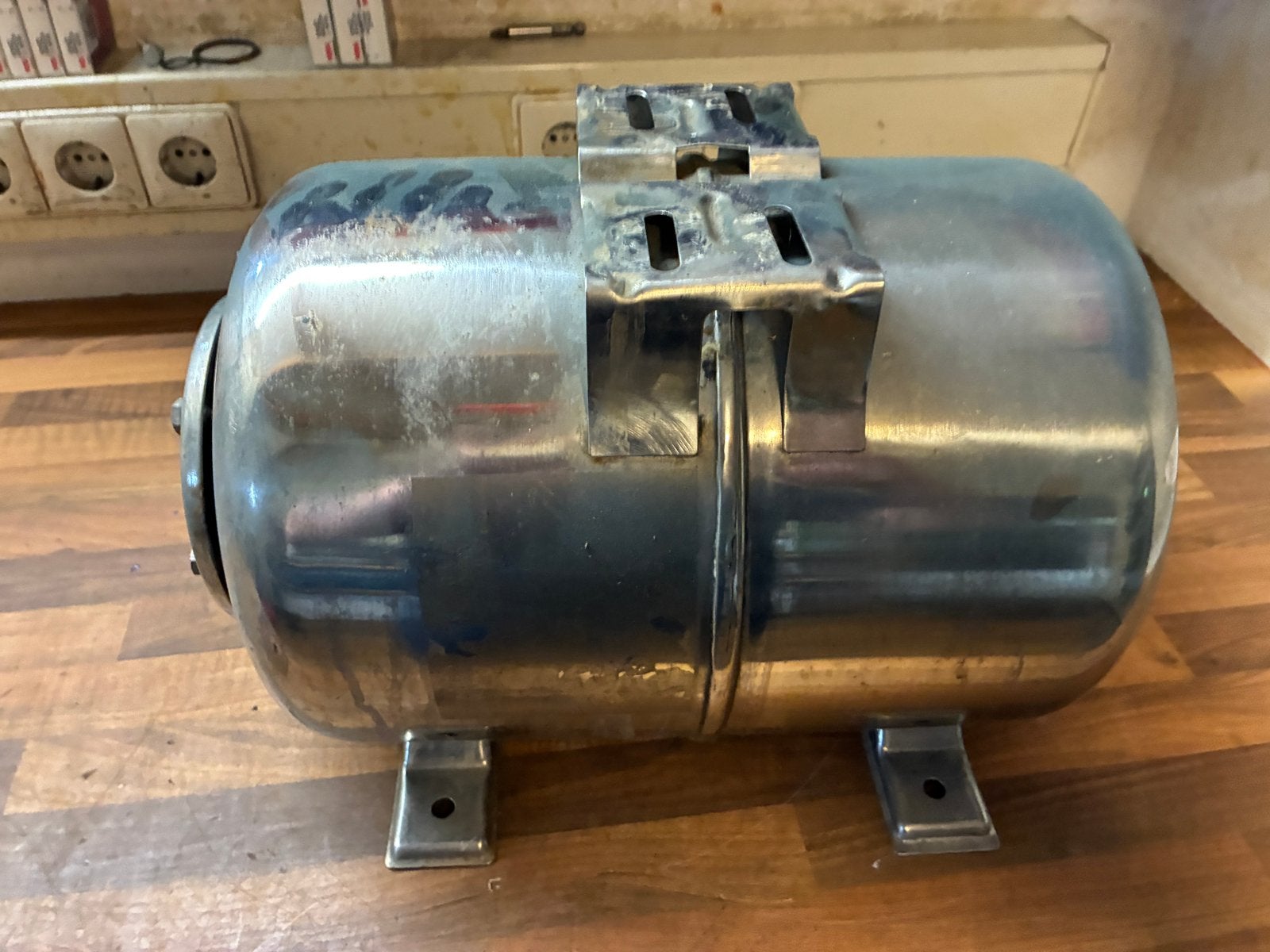 RVS Hydrofoortank Expansievat 24 liter, Ophalen, Zo goed als nieuw, Elektrisch, Overige typen