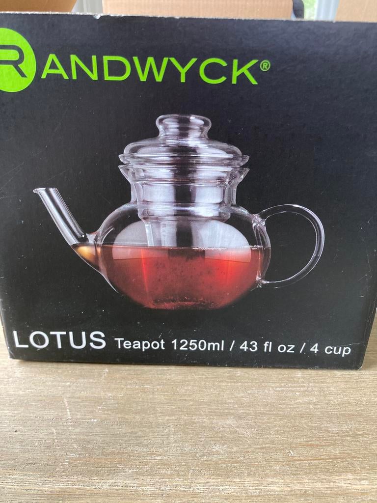 Theepot 1250 ml, Ophalen, Nieuw