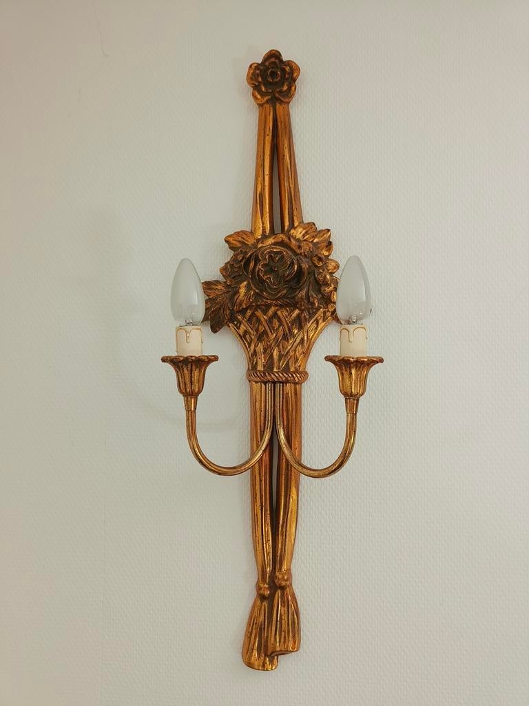 Wandlamp Deknudt Decora Belgium (kunststof), Antiek en Kunst, Antiek | Lampen, Ophalen