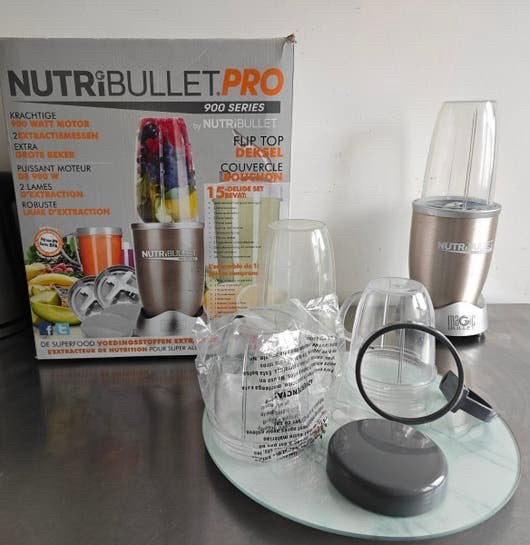 NutriBullet 900 Series 900W blender, Witgoed en Apparatuur, Blenders, Ophalen, Gebruikt, Blender